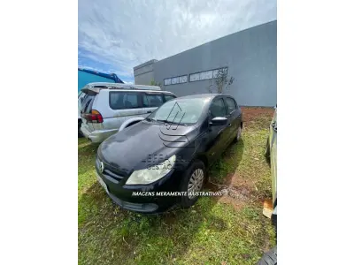 LOTE 001 - Um veículo VW/Gol, Placas IQS 2139, ano e modelo 2010, cor preta, flex, Renavam 00203766156, chassi 9BWAA05U2AT245725.