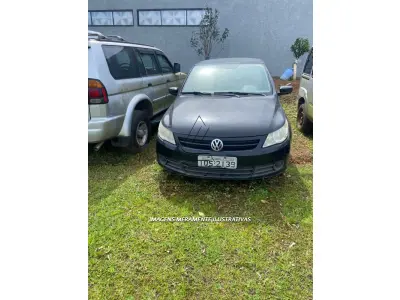 LOTE 001 - Um veículo VW/Gol, Placas IQS 2139, ano e modelo 2010, cor preta, flex, Renavam 00203766156, chassi 9BWAA05U2AT245725.