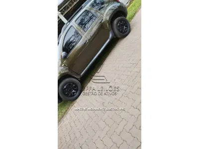 LOTE 001 - VEÍCULO RENAULT/DUSTER 1.6 E 4X2, PLACAS IUW-6G15, ANO 2013, MODELO 2014, COR VERDE, ÁLCOOL/GASOLINA, RENAVAM 586889973, CHASSI 93YHSR7P5EJ921727