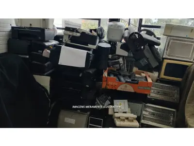 LOTE 007 - IMPRESSORAS, APARELHOS TELEFONE, CPU, MICROONDAS, ESTUFAS