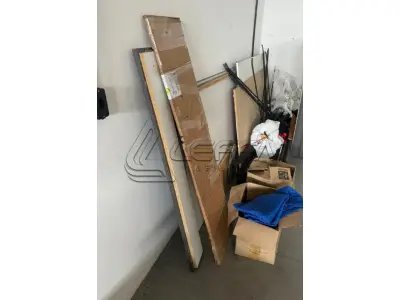 4 (QUATRO) MÓVEIS APOIO CAMA, MESA E BANHO
