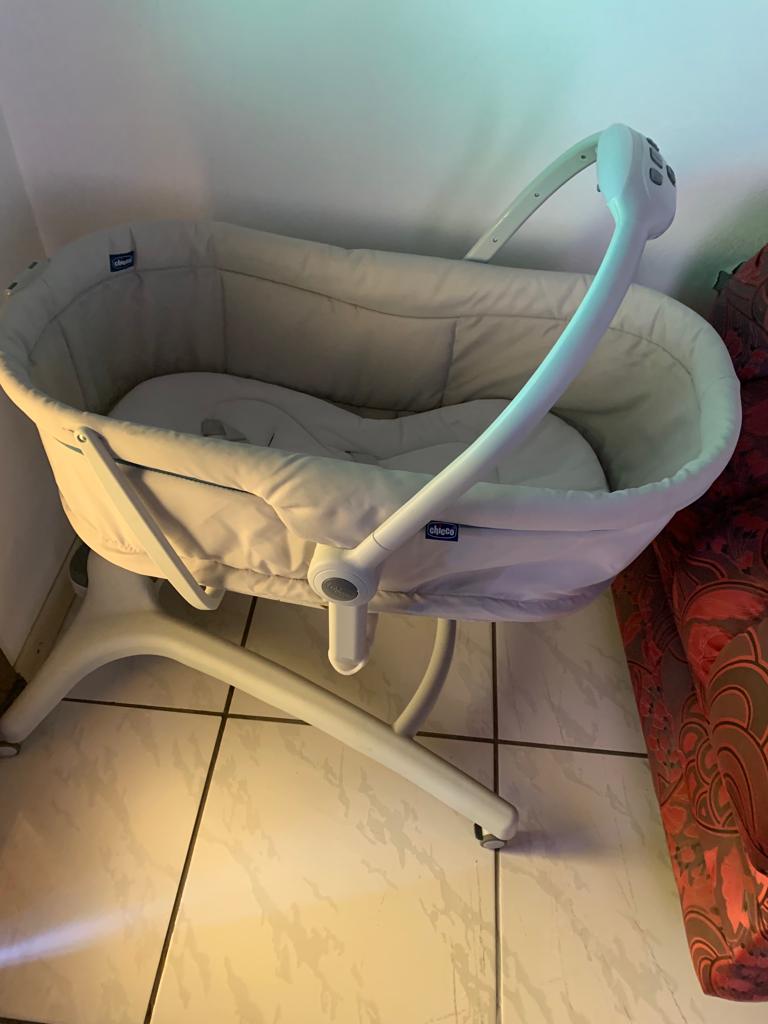 Berço portátil Chicco baby hung 4 in 1 glacial