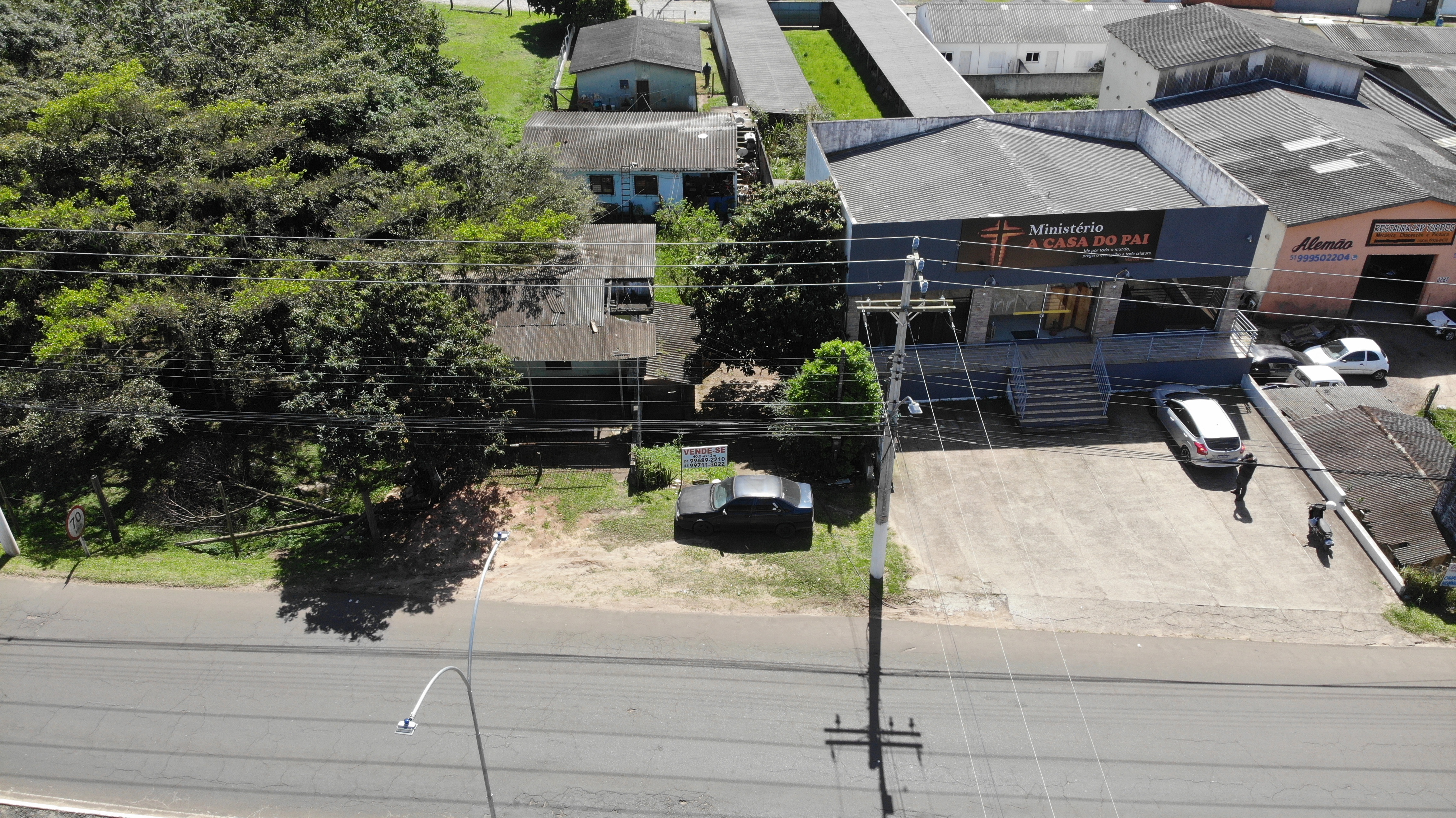 Terreno Urbano, com benfeitorias, na Avenida Castelo Branco, 2837, em torres/RS