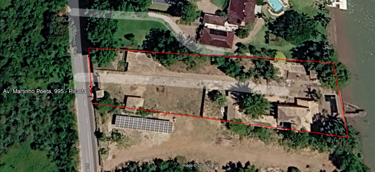CHACARA DE 4.502,27M² EM ELDORADO DO SUL/RS, DESOCUPADA, COM EDIFICAÇÕES, ACESSO AO RIO JACUÍ COM POSSIBILIDADE DE REATIVAÇÃO DO PIER