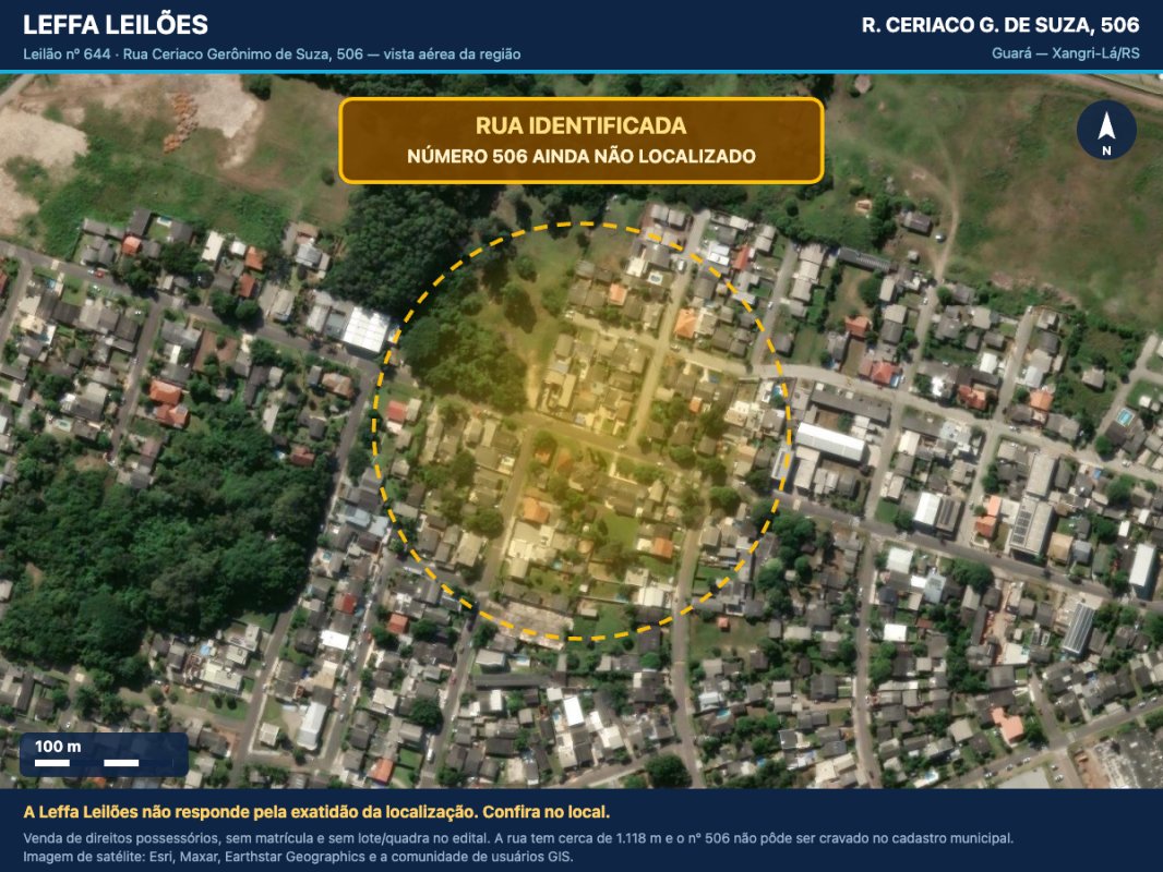 DIREITOS POSSESSÓRIOS DE UM TERRENO URBANO, COM BENFEITORIAS, SITUADO NA RU...
