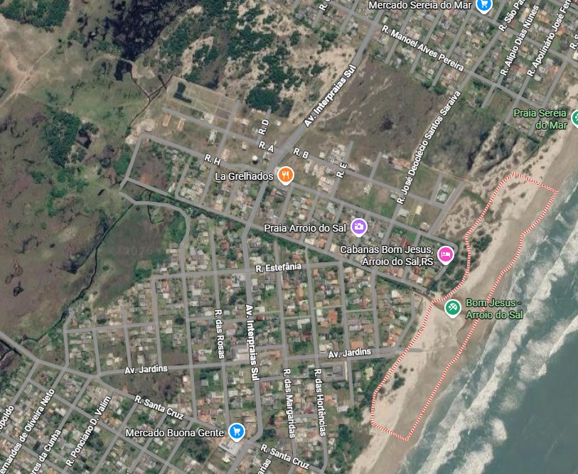 UM TERRENO (LOTE 09 DA QUADRA 20), MEDINDO 10m DE FRENTE E 30m DE FRENTE A FUNDOS, SEM BENFEITORIAS, SITUADO NO LUGAR DENOMINADO BALNEÁRIO BOM JESUS, NO MUNICÍPIO DE ARROIO DO SAL/RS