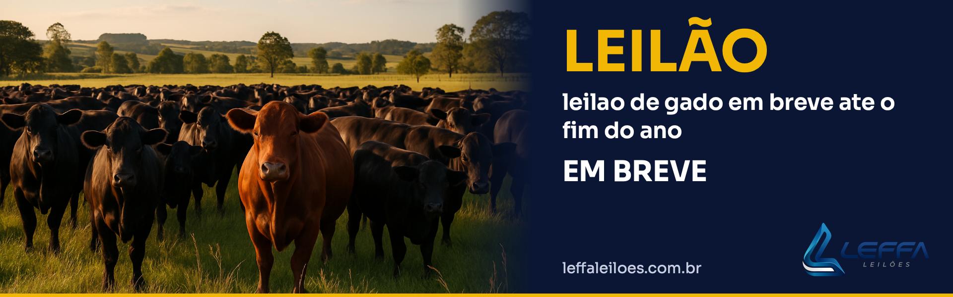 Leilão 0 — leilao de gado em breve ate o fim do ano